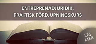 Entreprenadjuridik, praktisk frdjupningskurs